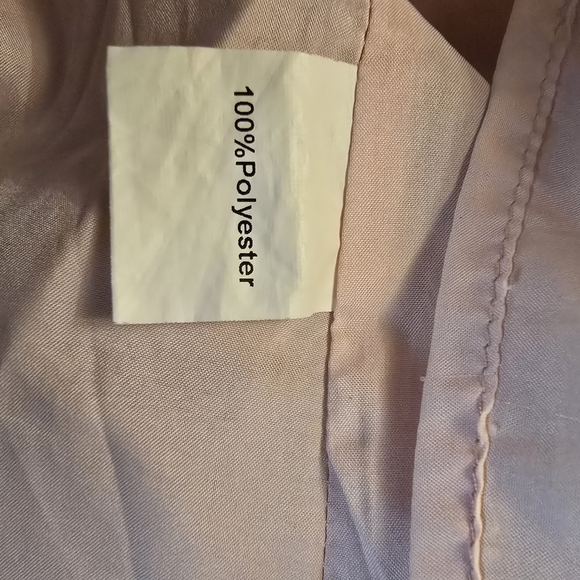 Elegant Peach Ruffle Sleeve Blouse - Picture 4 of 4